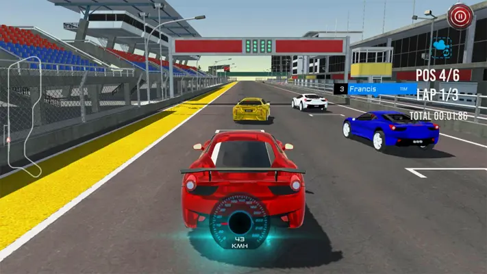 Pro Track Car Racing android App screenshot 0